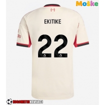 Moške Nogometnih dresov Liverpool Hugo Ekitike #22 Gostujoči 2025-26 Kratki rokavi